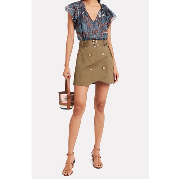 ULLA JOHNSON Ida Birds Of Paradise Blouse - Picture 4 of 8